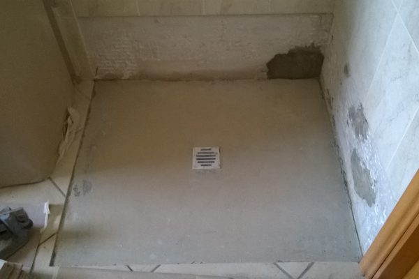 Sostituzione piatto doccia