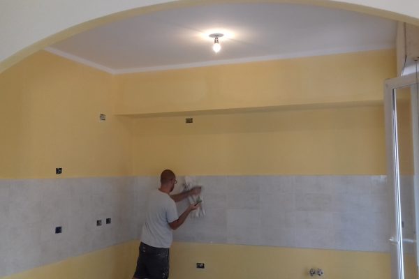 Canalizzazione cappa e condizionatore